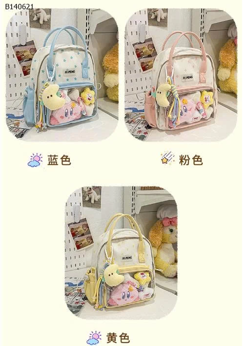 BALO DỄ THƯƠNG CHO BÉ  -sỉ 142k ( mặt dây chuyền + búp bê) 