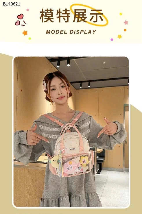 BALO DỄ THƯƠNG CHO BÉ  -sỉ 142k ( mặt dây chuyền + búp bê) 