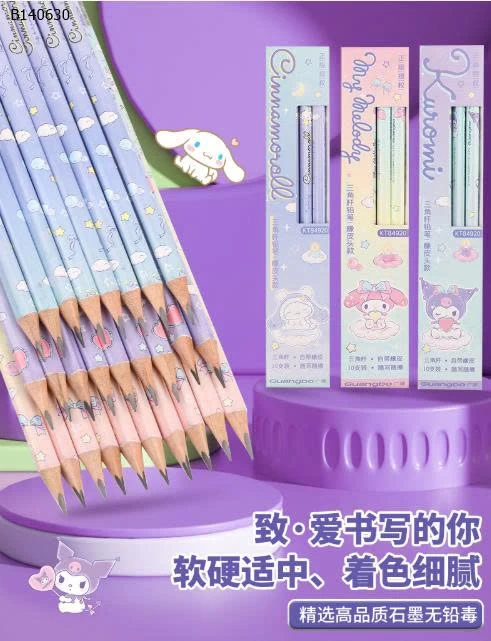 SET 10 BÚT CHÌ HOẠT HÌNH CHO BÉ  - sỉ 45k