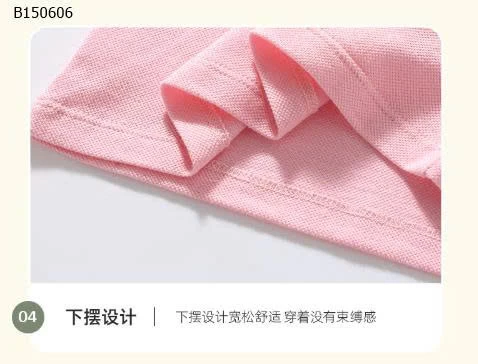   Áo thun polo cộc tay cho bé gái hãg Little Mave - sỉ 92k
