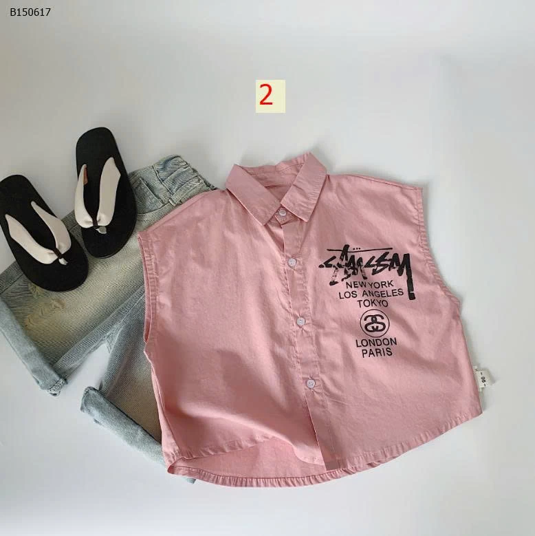 ÁO SÁT NÁCH CỔ POLO CHO BÉ TRAI - sỉ 114k