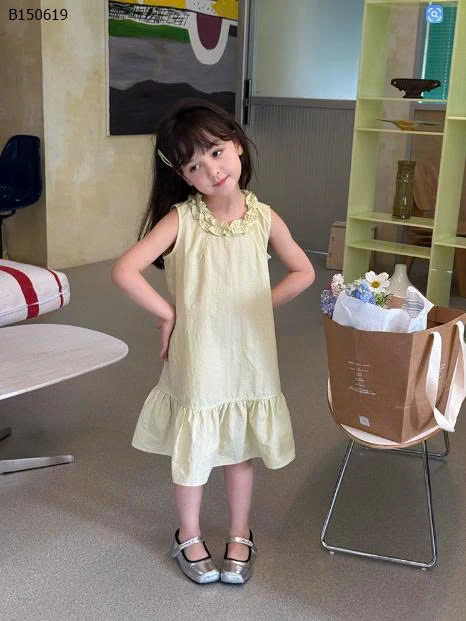 VÁY SUÔNG CHO BÉ GÁI HÃNG AMBB -Sỉ  giá 90-150: 165k 160: 175k 170: 185k