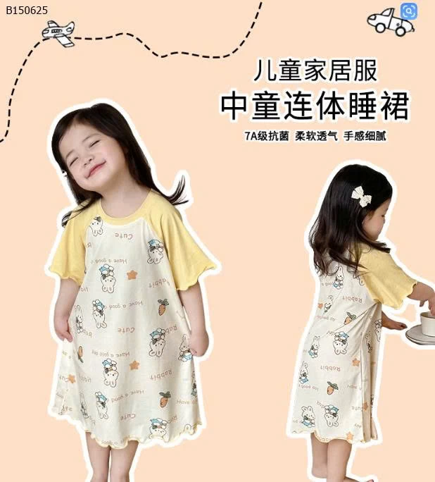 VÁY XUÔNG BÉ GÁI DỄ THƯƠNG - sỉ 119k