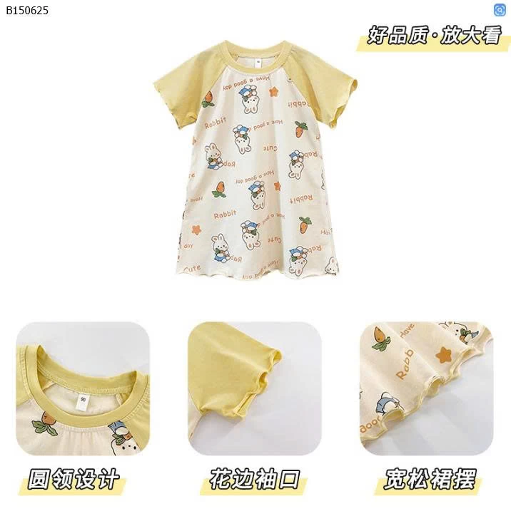 VÁY XUÔNG BÉ GÁI DỄ THƯƠNG - sỉ 119k