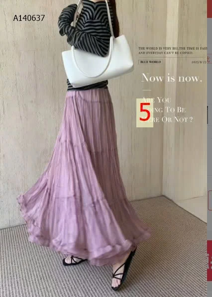 CHÂN VÁY DÁNG DÀI NỮ -sỉ 209k