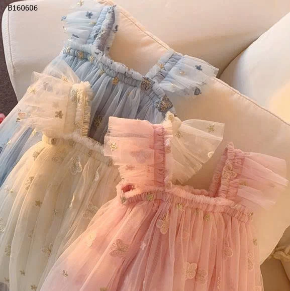 VÁY SÁT NÁCH ĐÍNH BƯỚM BG-Sỉ 179k