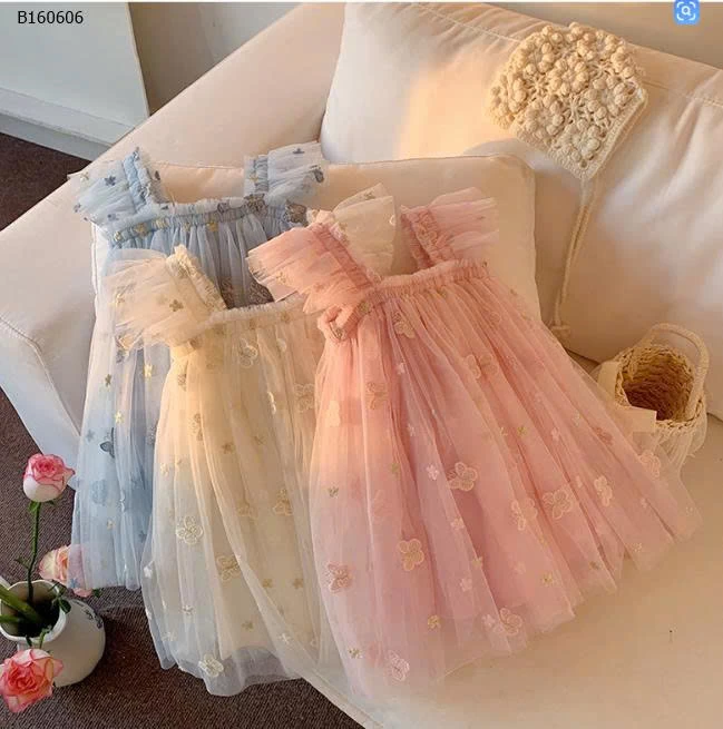 VÁY SÁT NÁCH ĐÍNH BƯỚM BG-Sỉ 179k