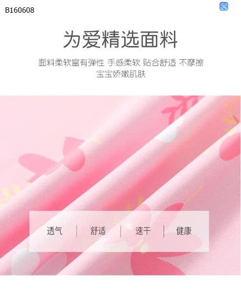 VÁY BƠI BÉ GÁI HÃNG YUKE-Sỉ 140k