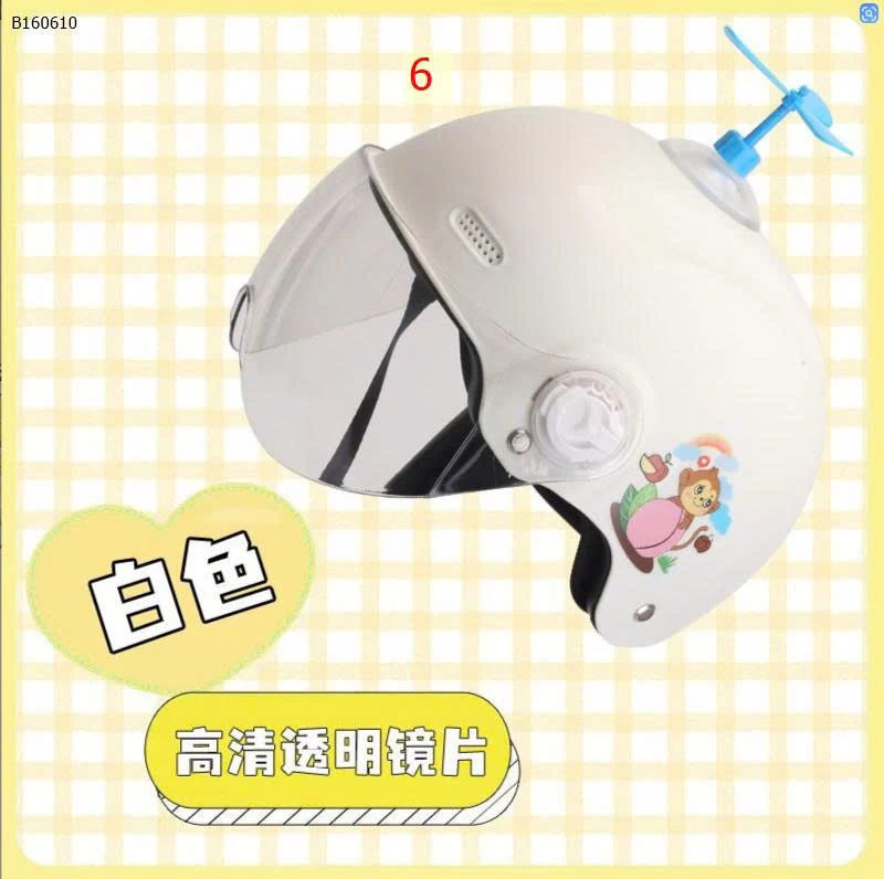  MŨ BẢO HIỂM BÉ-Sỉ 135k