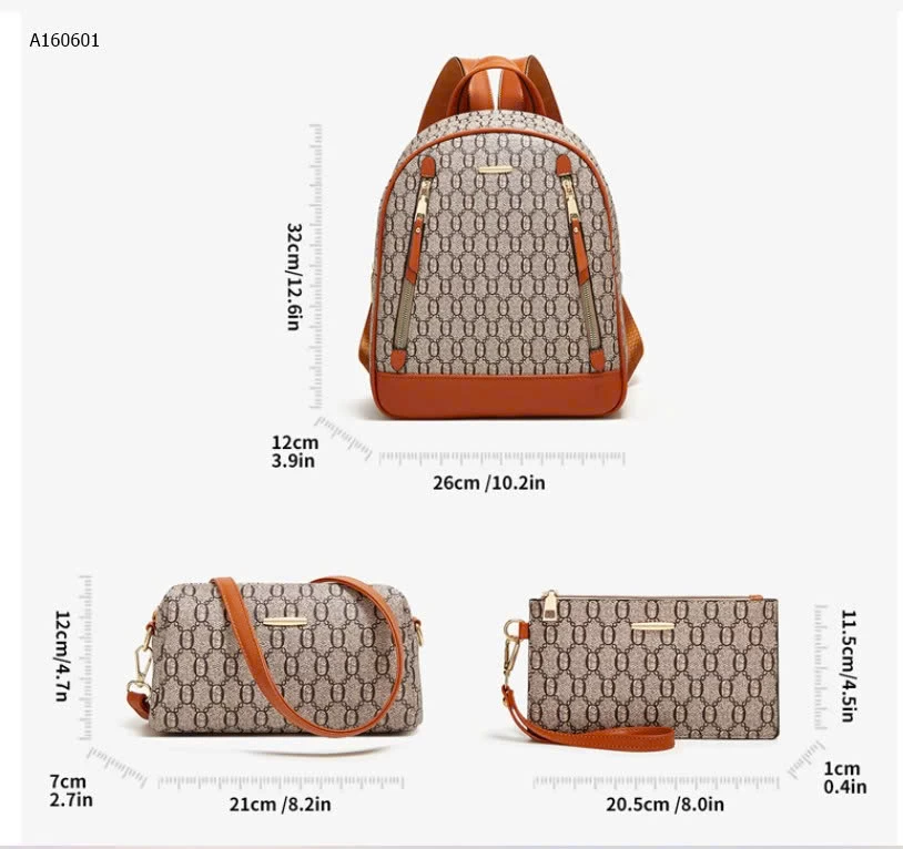 SÉT BALO - VÍ TIỀN 3 CHI TIẾT  - sỉ 260k