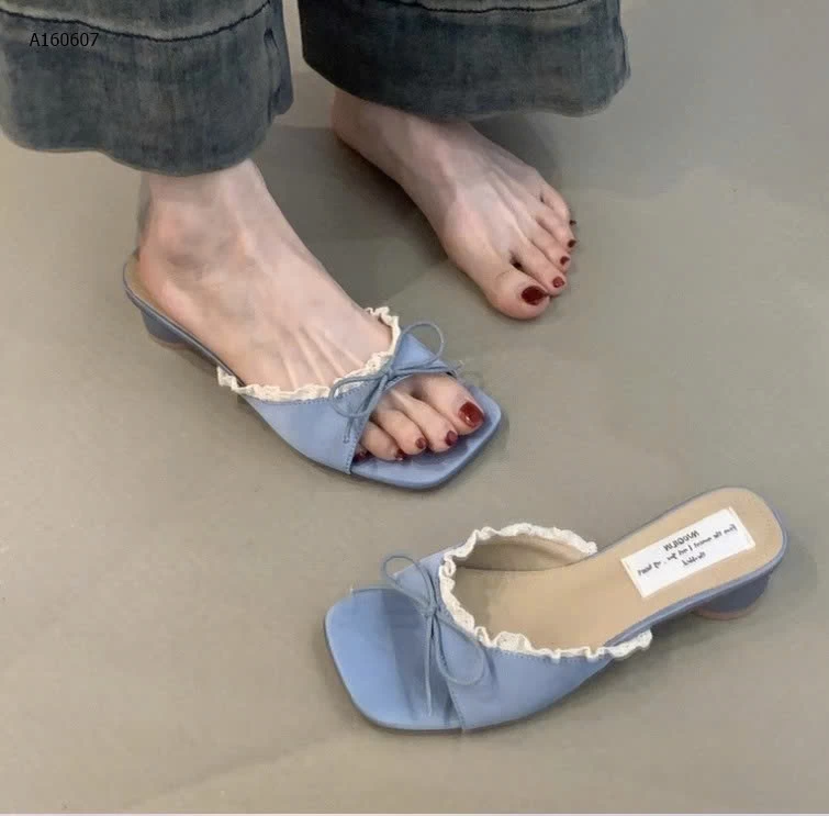 DÉP NƠ VIỀN REN CHO NỮ    - sỉ 169k