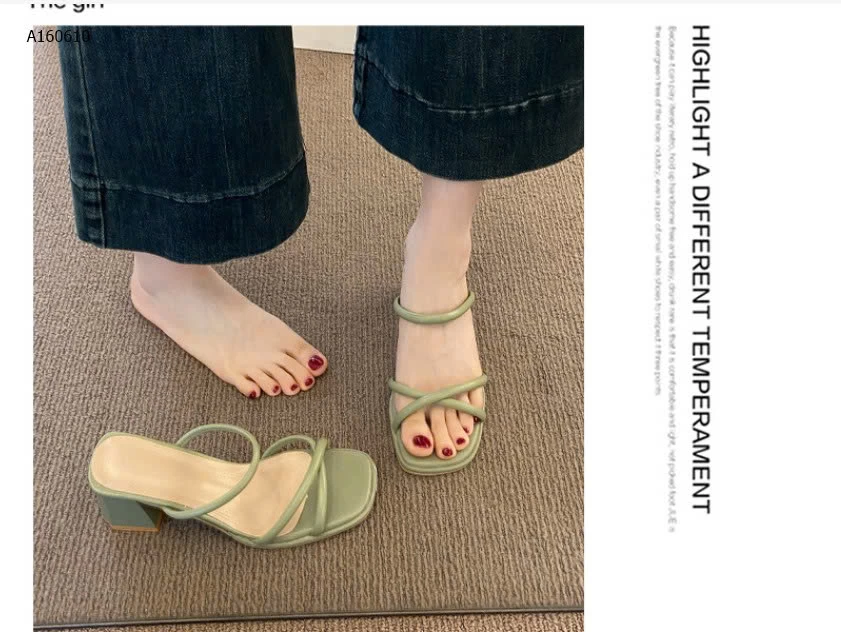 GUỐC DÂY MẢNH GÓT VUÔNG- sỉ 145k