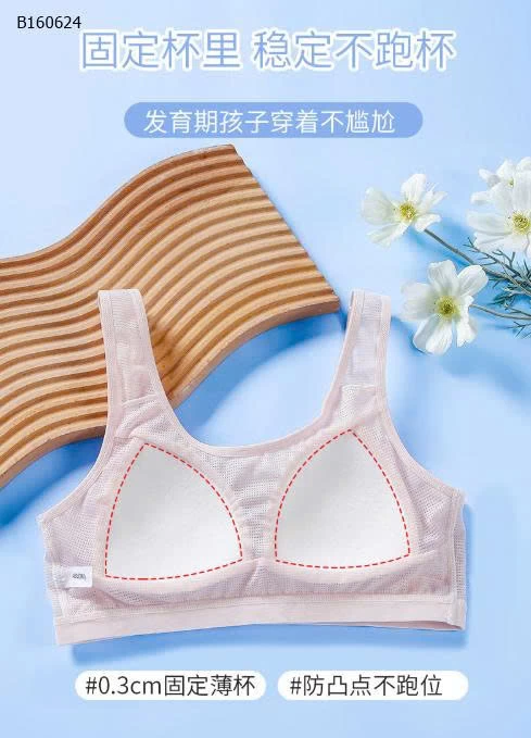  ÁO BRA BÉ GÁI-Sỉ 55k/1 chiếc bán tu 2 chiếc