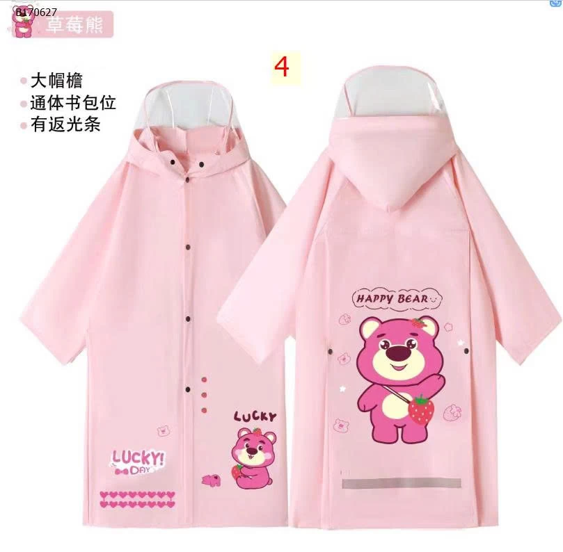 ÁO MƯA CHO BÉ-sỉ 83k