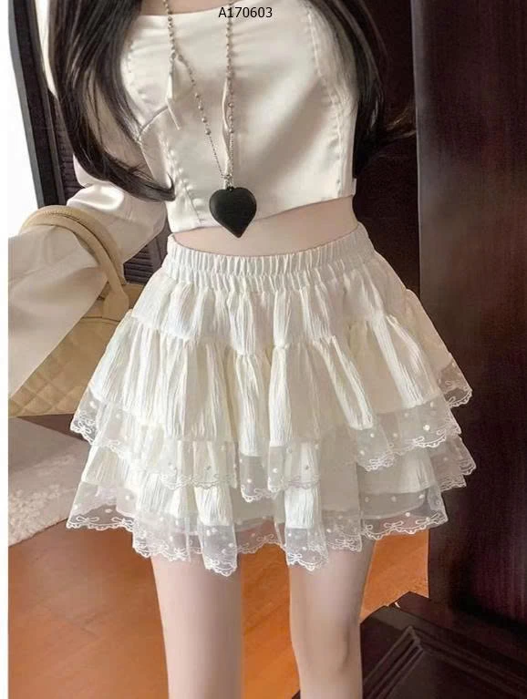 Váy ren tầng bánh bèo - sỉ 113k