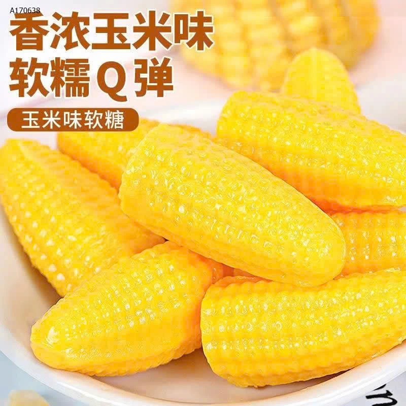 KẸO NGÔ DẺO BIBIZAN - sỉ 56k/gói 450g