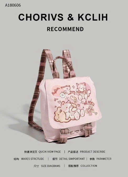 BALO HÌNH CHÚ MÈO  - sỉ 118k