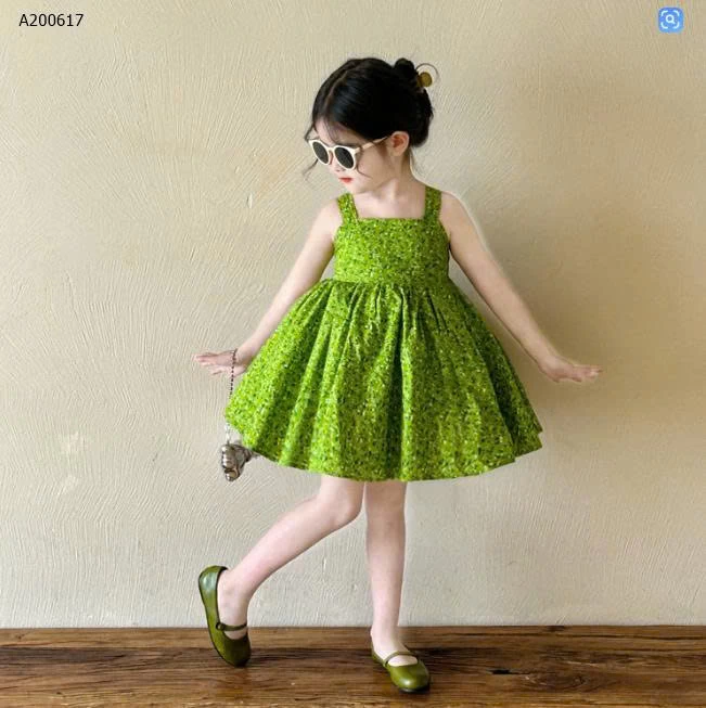 VÁY 2 DÂY XINH CHO BÉ GÁI- sỉ 208k