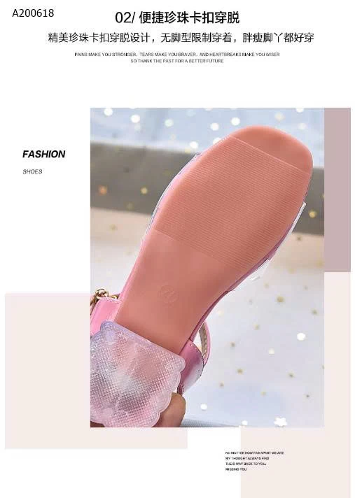 DÉP SANDAL ĐÍNH ĐÁ-Sỉ 209K