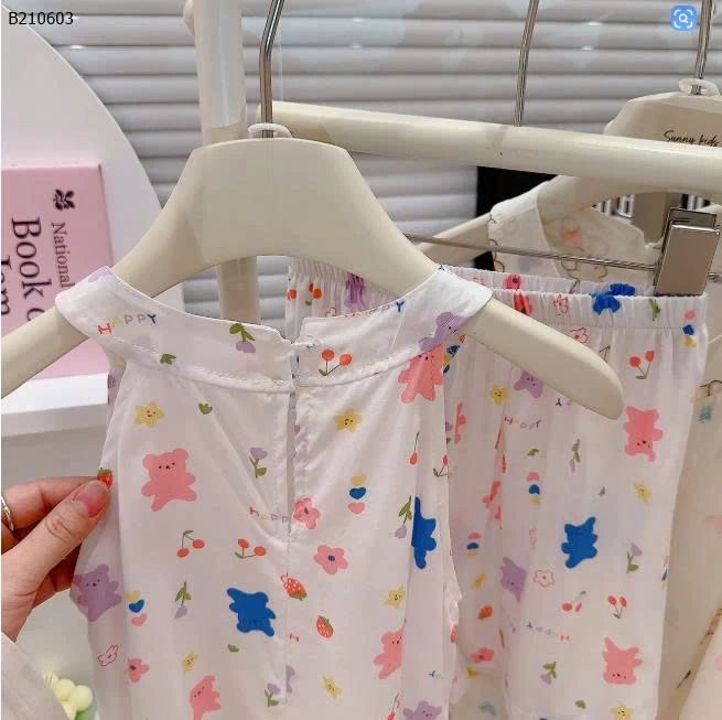 BỘ LẠNH MẶC NHÀ CHO BÉ - Sỉ sz 80-110: 62k sz 120-150: 71k 