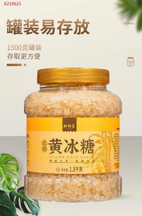 ĐƯỜNG PHÈN MẬT MÍA ĐẶC SẢN VÂN NAM - Sỉ 145k/1 hộp 1.5kg 