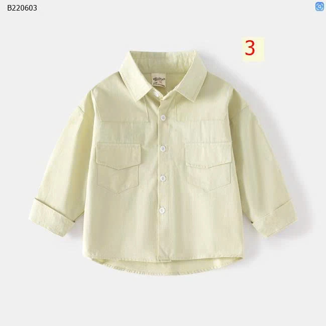 ÁO SƠ MI CHO BÉ TRAI-Sỉ 120K