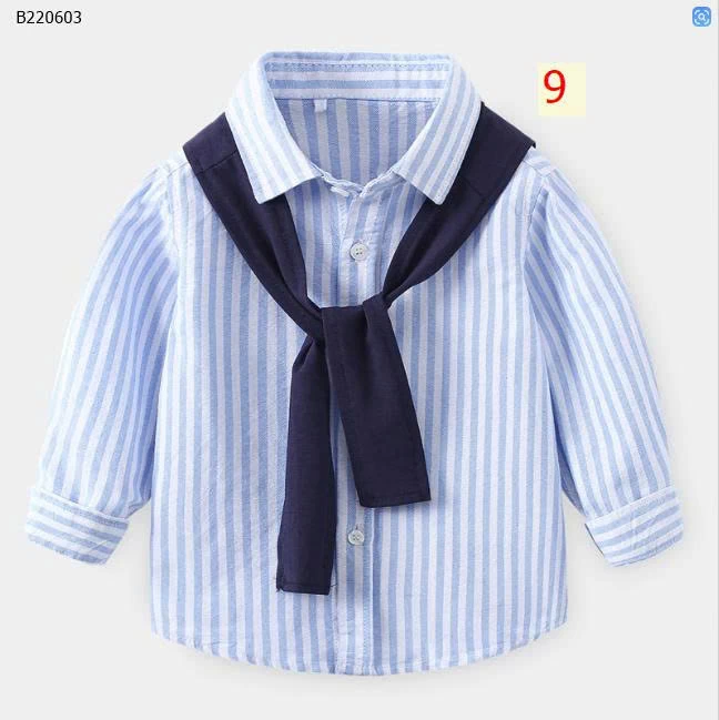 ÁO SƠ MI CHO BÉ TRAI-Sỉ 120K