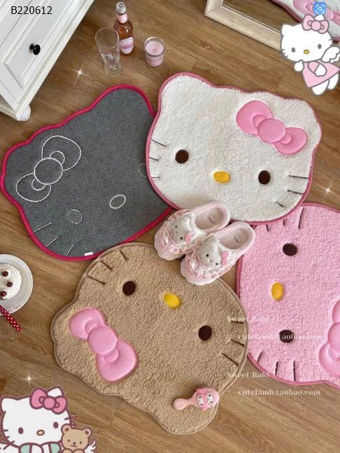  THẢM CHÂN HELLO KITTY-Sỉ 73K