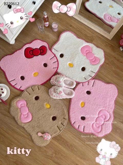  THẢM CHÂN HELLO KITTY-Sỉ 73K