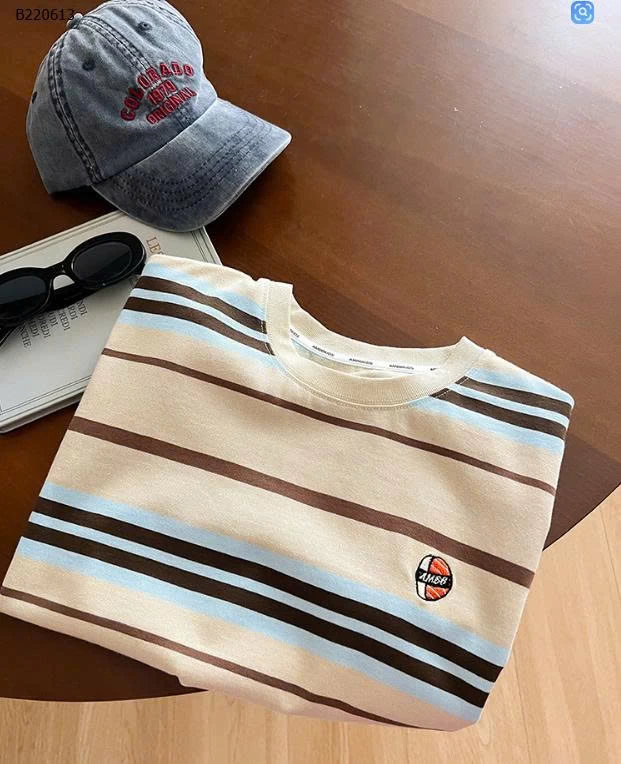 ÁO PHÔNG KẺ AMBB BT-Sỉ 123K