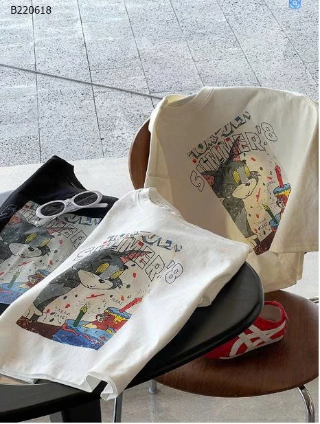 Áo thun tay ngắn rộng  AMBB-Sỉ 115k