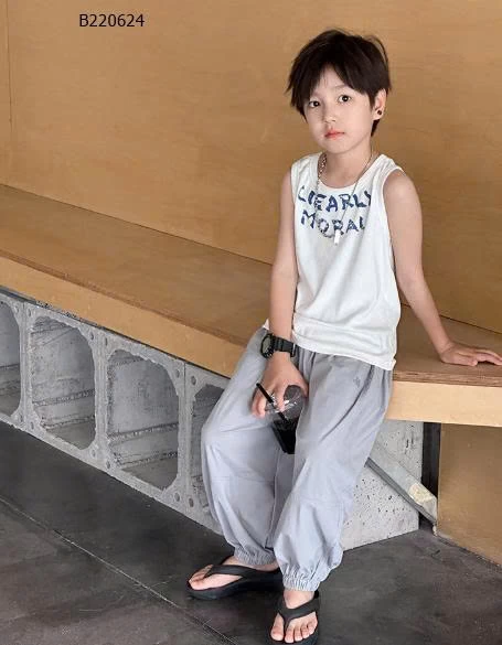 Quần thun bó ống thêu họa tiết  AMBB cho bé -Sỉ 155k