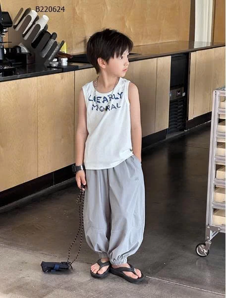 Quần thun bó ống thêu họa tiết  AMBB cho bé -Sỉ 155k