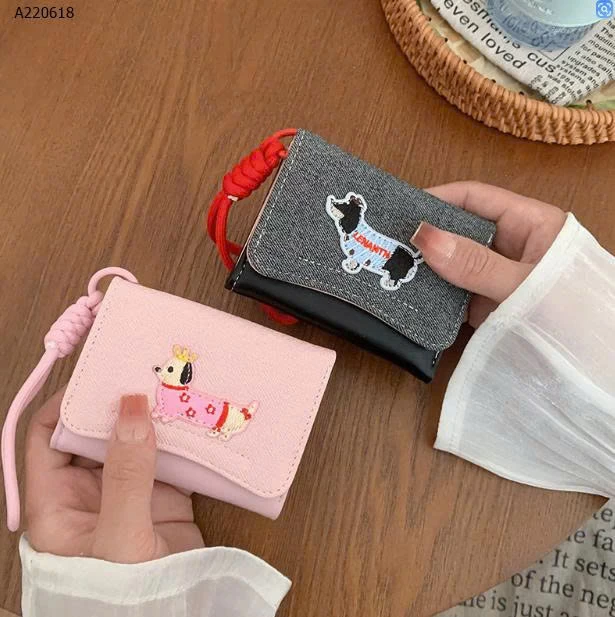 VÍ CẦM TAY HÌNH CÚN - sỉ 67k