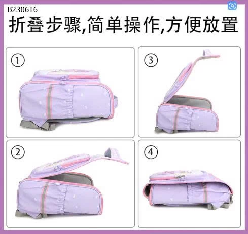 BALO HOẠT HÌNH TIỂU HỌC CHO BÉ-Sỉ 238K