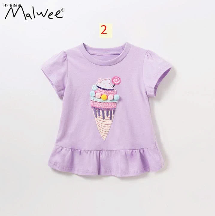 Áo thun mùa hè cho bé nhà Malwee -Sỉ 95k/c 