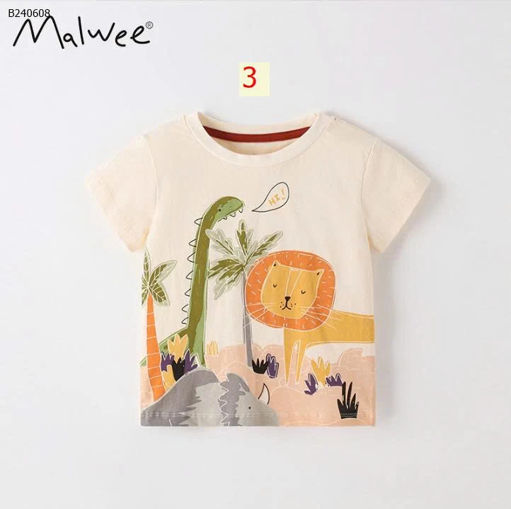 Áo thun mùa hè cho bé nhà Malwee -Sỉ 95k/c 