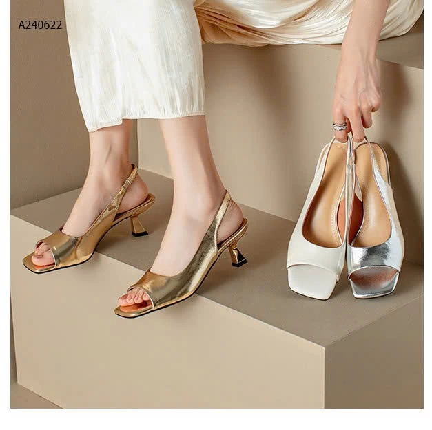 GIÀY CAO GÓT HỞ MŨI - sỉ 170k