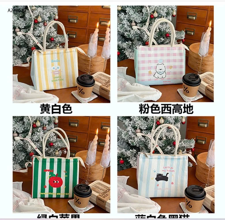 TÚI ĐỰNG ĐỒ ĂN TRƯA CÁCH NHIỆTT- sỉ 55k