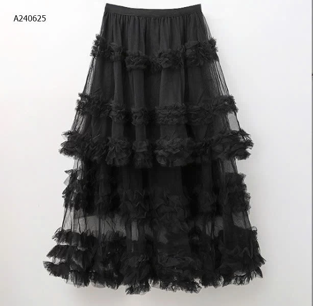 CHÂN VÁY LƯỚI DÁNG DÀI NỮ - sỉ 177k