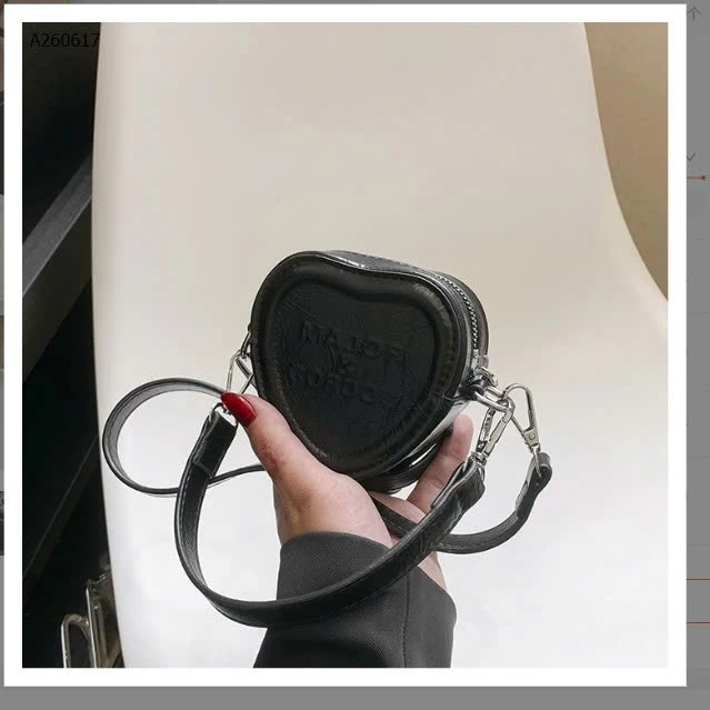 TÚI XÁCH TRÁI TIM MINI   - sỉ 110k