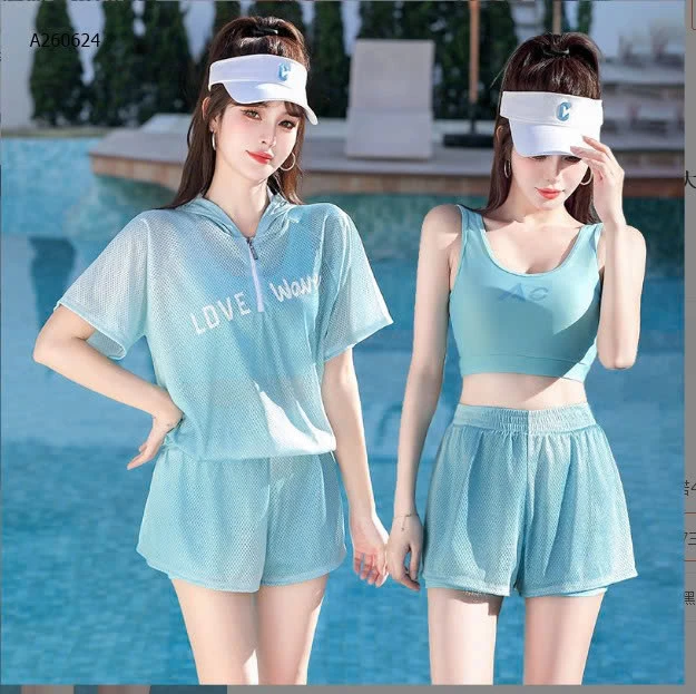 BỘ BƠI 3 CHI TIẾT  - Sỉ 160k/1 set 3 món
