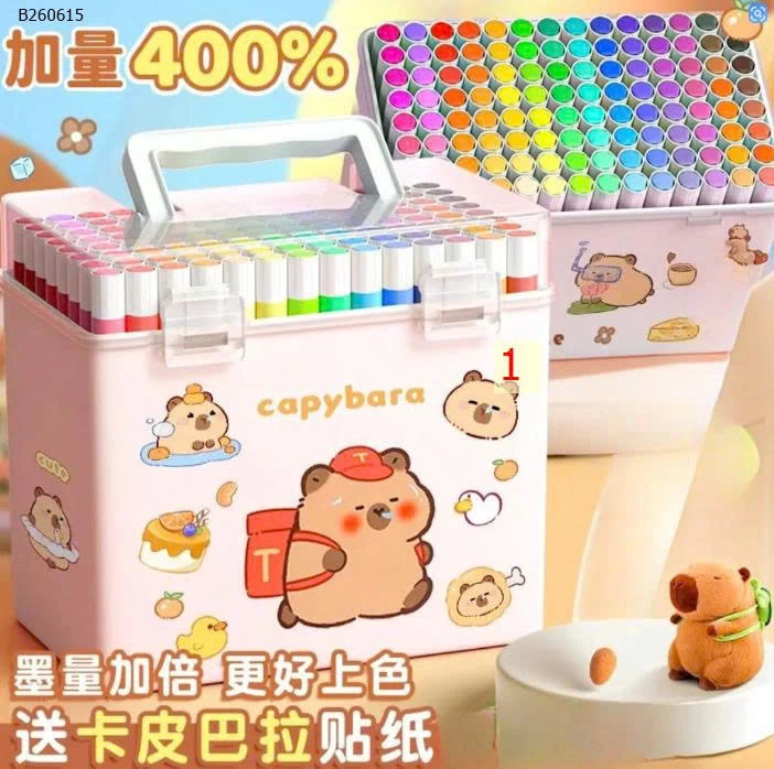 HỘP 80 MÀU ACRYLIC PHIÊN BẢN MỚI -Sỉ 105k/hộp