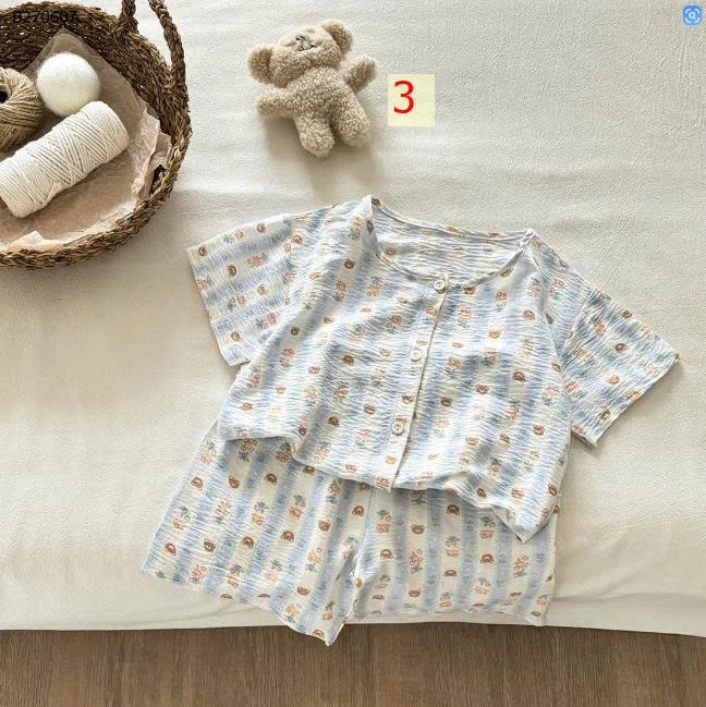  Bộ quần áo ngủ in hình cho bé -sỉ 80-110 giá 55k  sz 120-150 giá  65k