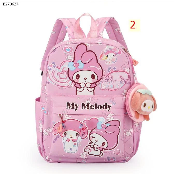 BALO HOẠT HÌNH Sanrio VÀ Kuromi kèm mặt dây- Sỉ 113K