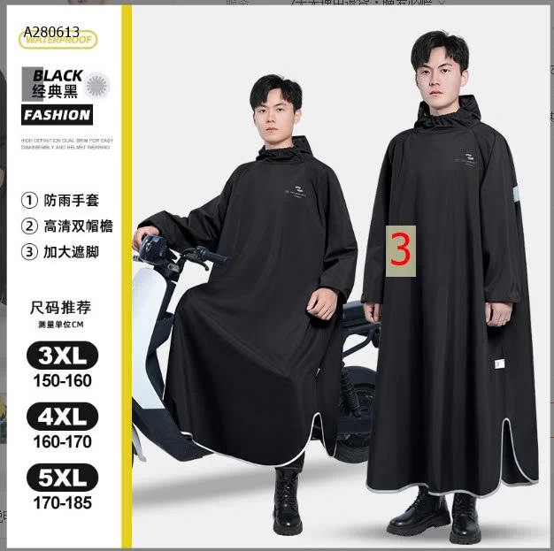 ÁO MƯA NAM NỮ QCCC - Sỉ Sz 3Xl 135k Sz 4Xl 145k Sz 5Xl 160k 