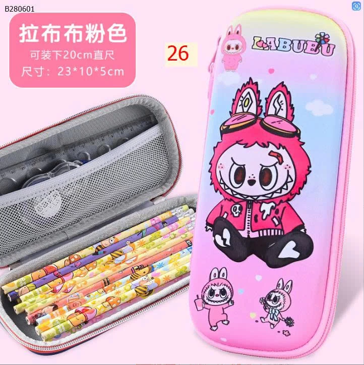 HỘP BÚT 3D CHO BÉ -Sỉ giá  32k bán từ 2 chiếc