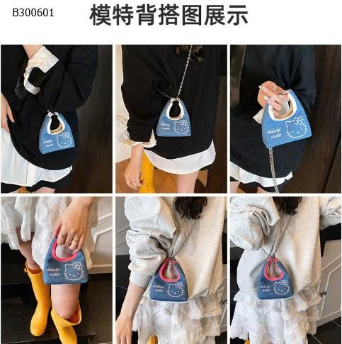 TÚI THỜI TRANG KELLO LITTY MẸ BÉ MINI-Sỉ giá 89K