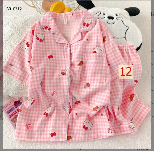 PIZAMA CỘC MẶC NHÀ - sỉ 109k