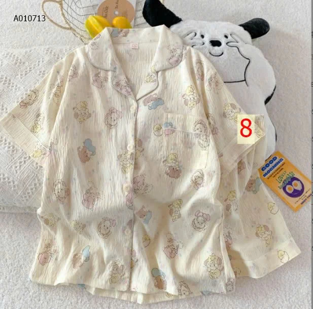 PIZAMA CỘC MẶC NHÀ  - sỉ 109k